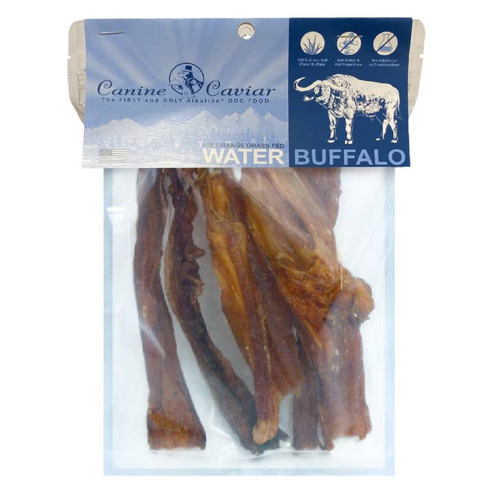 Canine Caviar - Wholesale Pet Treats - Dog - Canine Caviar Water Buffalo Tendons, 5 Pack, 6" Dog Treats
