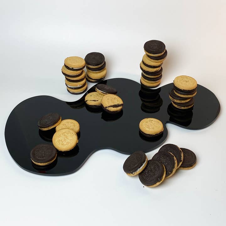 Vahz Studio - Wholesale Decorative Tabletop Object - Large Table Blob, Black1