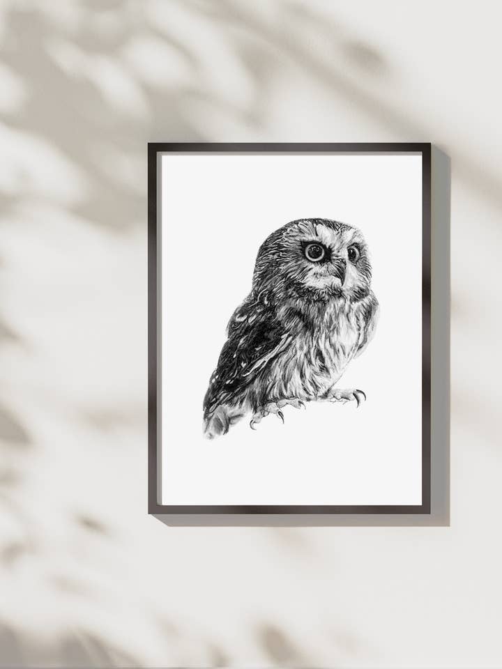 Owl Print for wholesale by Pen On Paper Co