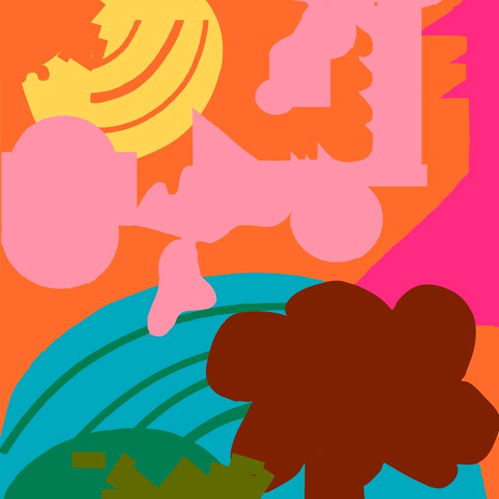 'Peak Summer' Giclée Print for wholesale by RUDE