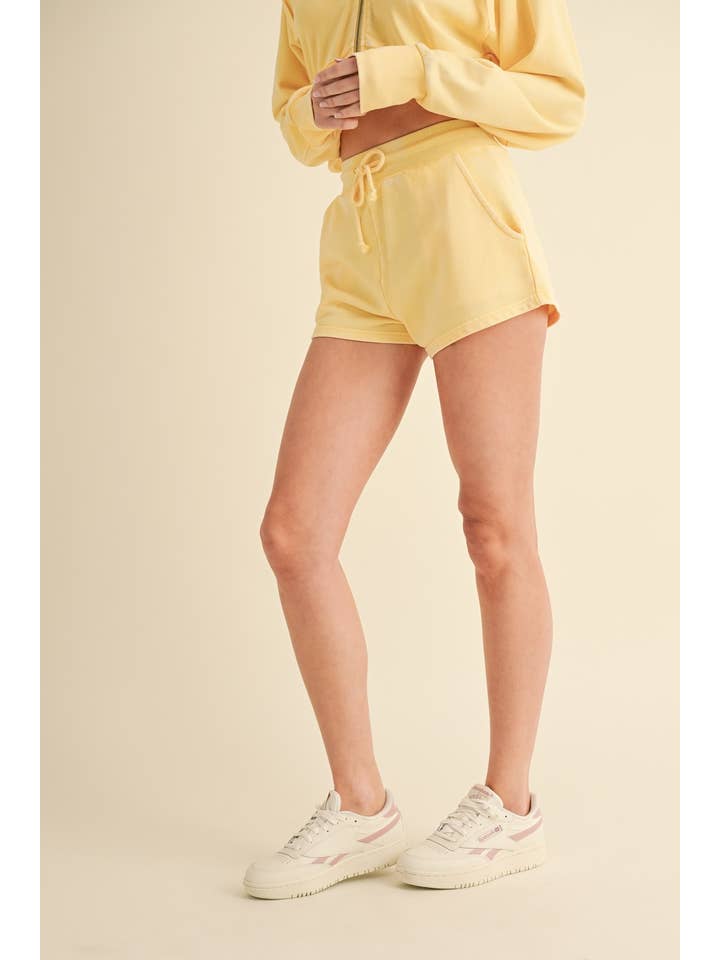 KIMBERLY C - Wholesale Korte broeken - Dames - Mineral Wash Shorts10