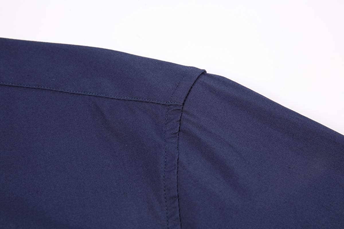 Rodeo Clothing - Wholesale Button Down Shirt - Men's - Mens Dress Shirts Long Sleeve Regular Fit Button Shirts-10018