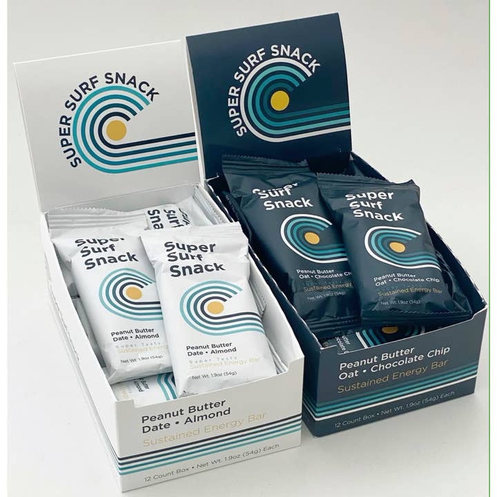 Super Surf Snack - Wholesale Snack Bar - Peanut Butter Chocolate Chip-Super Surf Snack organic bar1
