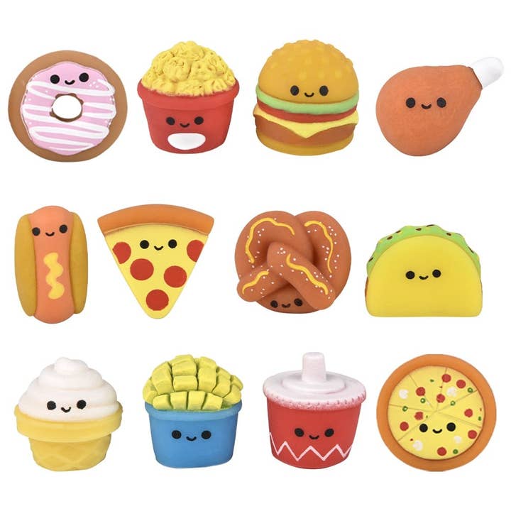 La Luna Bella - Toys - Wholesale Squishy Toy - Kids & Baby - 1.5" Gummy Fast Food Squishy Assortment - LLB Toys1