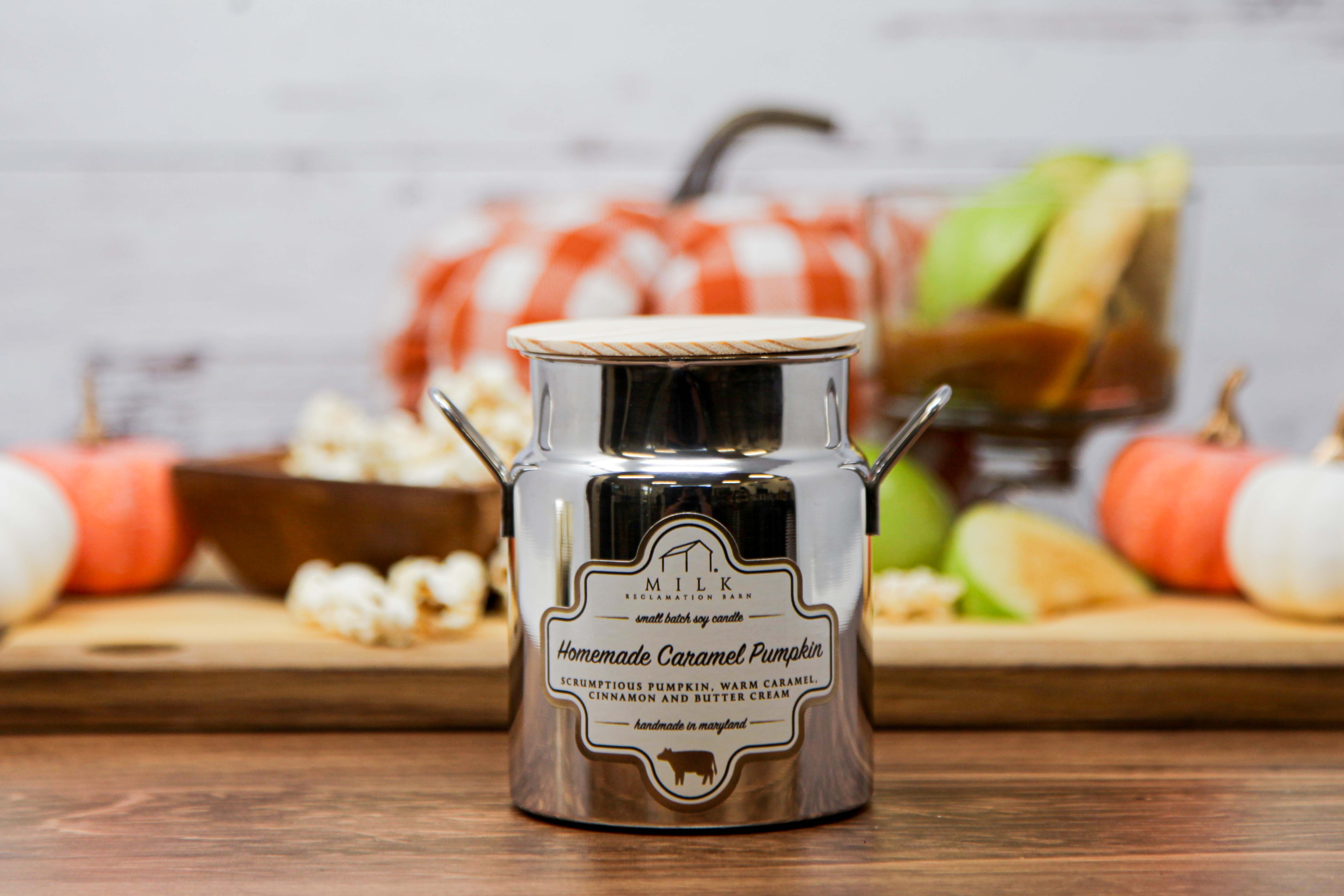 Milk Reclamation Barn - Wholesale Jar/Filled Candle - Stainless Milk Churn Candle - 12.5 oz27