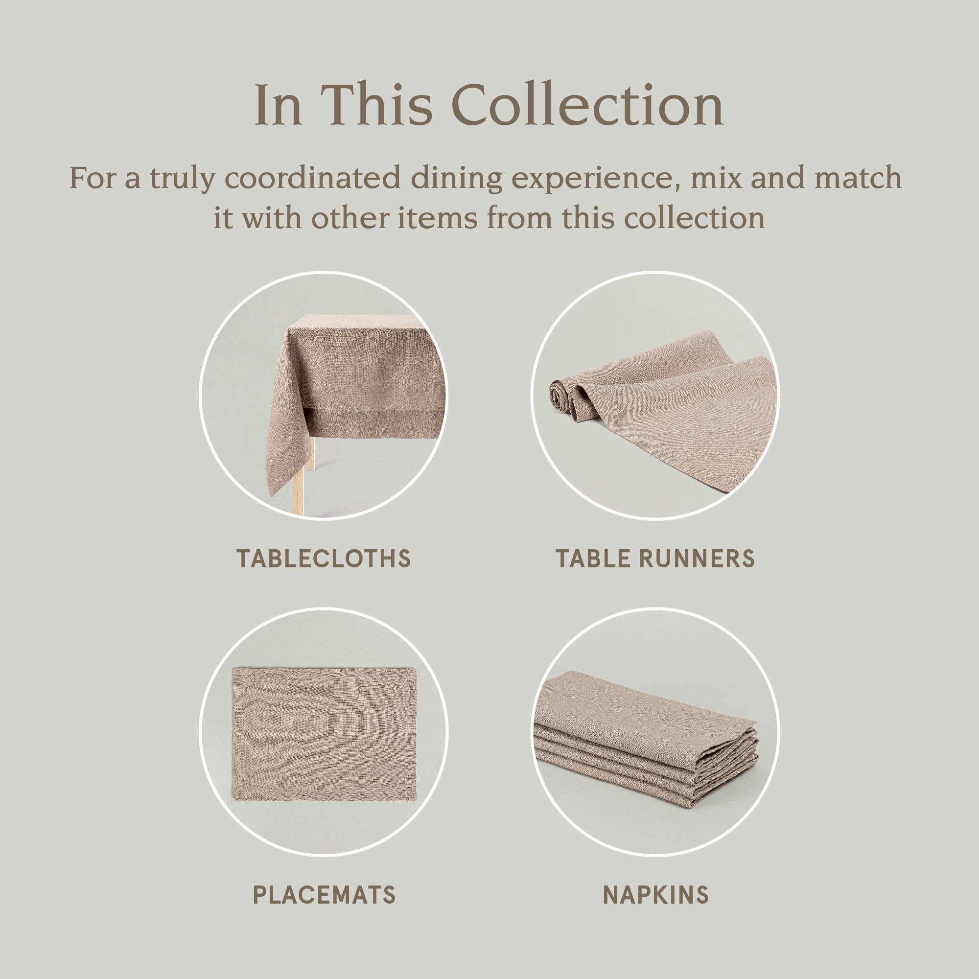 over&back - Wholesale Placemat - 100% Linen Woven Placemats – Perfect For Fall – Set of 48