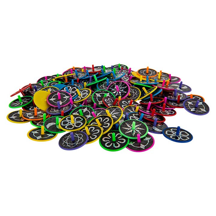 La Luna Bella - Toys - Wholesale Classic Toy - Kids - LASER SPIN TOP 1.5" LLB kids toys1