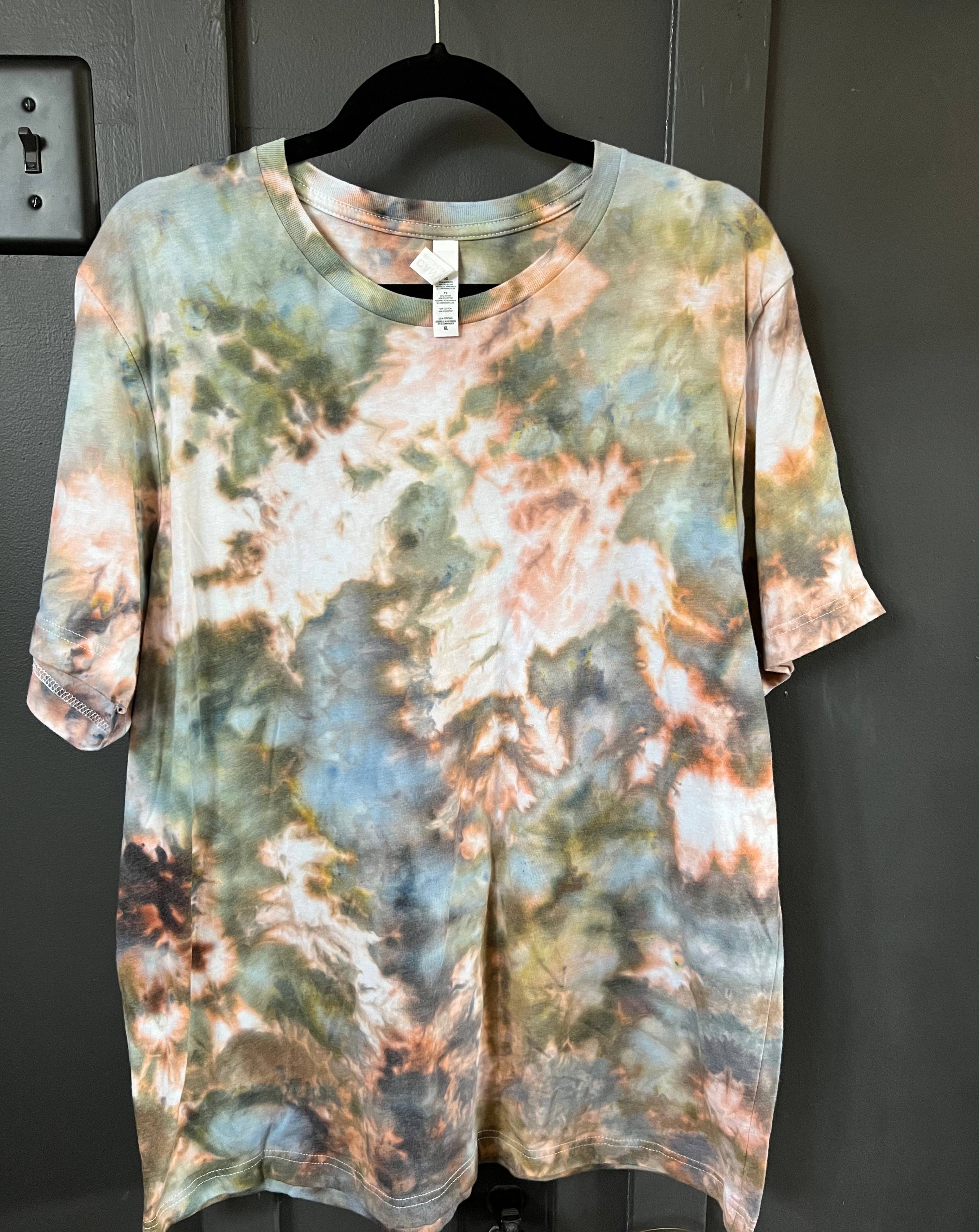 Kittysknittycreation - Wholesale T-Shirt - Unisex - Ice Dyed Unisex Tee Shirt0