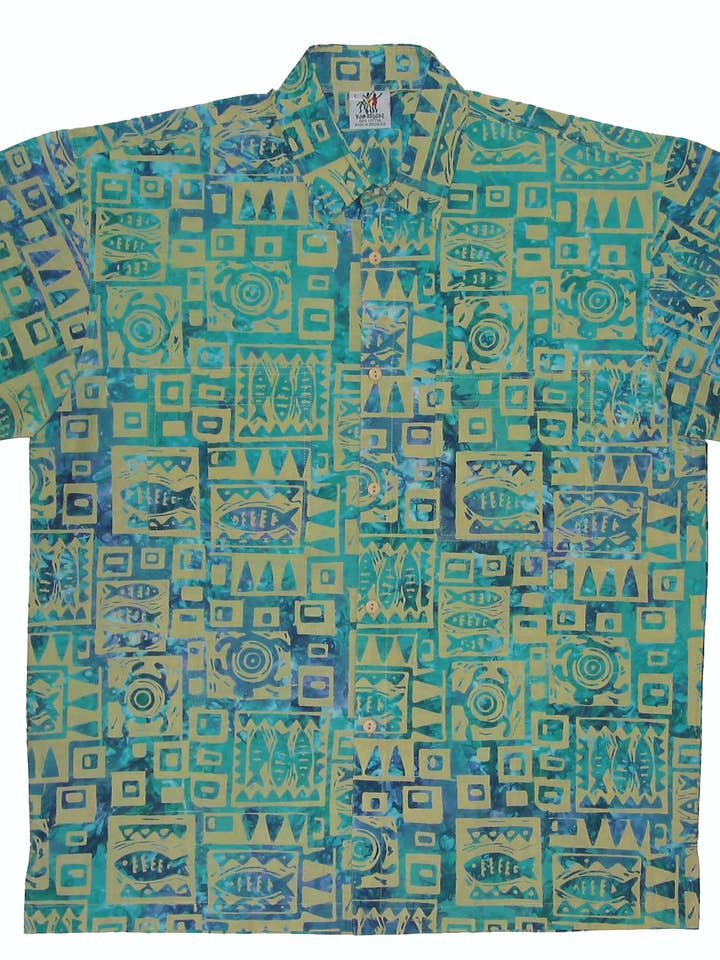 Cabana-Hemd - Marinemode für den Großhandel von Rum Reggae Clothing