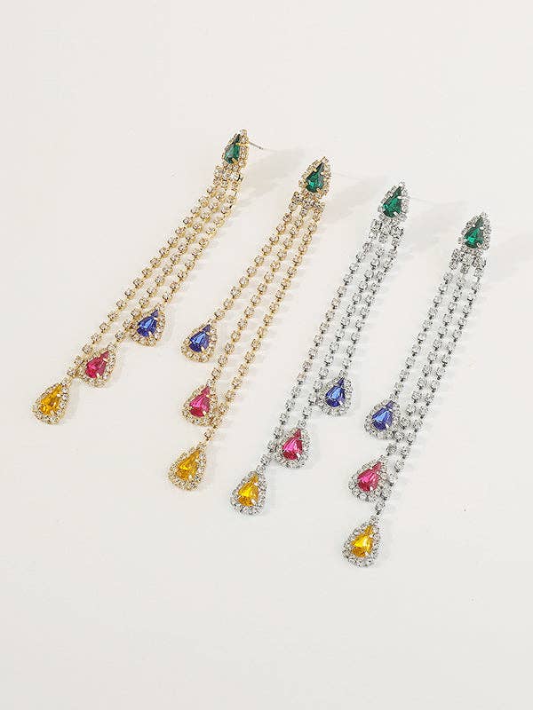 UZ Wholesale Store - Vente Boucles d'oreilles pendantes - Boucles d’oreilles pendantes à pompons3