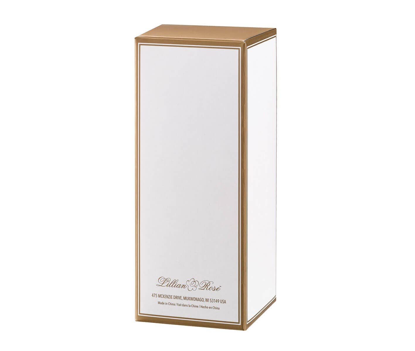 Lillian Rose - Vendita all'ingrosso Flute da champagne - Bicchiere da champagne senza stallo dorato «Damigella d'onore»1