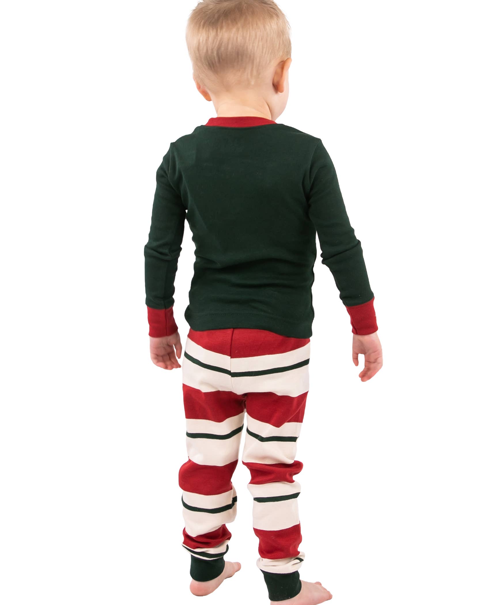 Lazy One - Wholesale Sleepwear Set - Kids - Naughty Elf Kid's Long Sleeve Pajama Set7