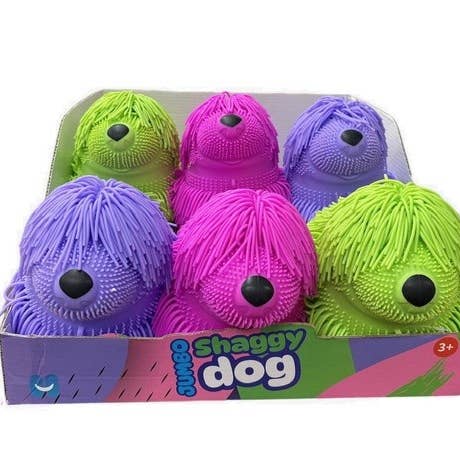 9" Jumbo Shaggy Dog Puffer Ball for wholesale by Handee Products (HPC)