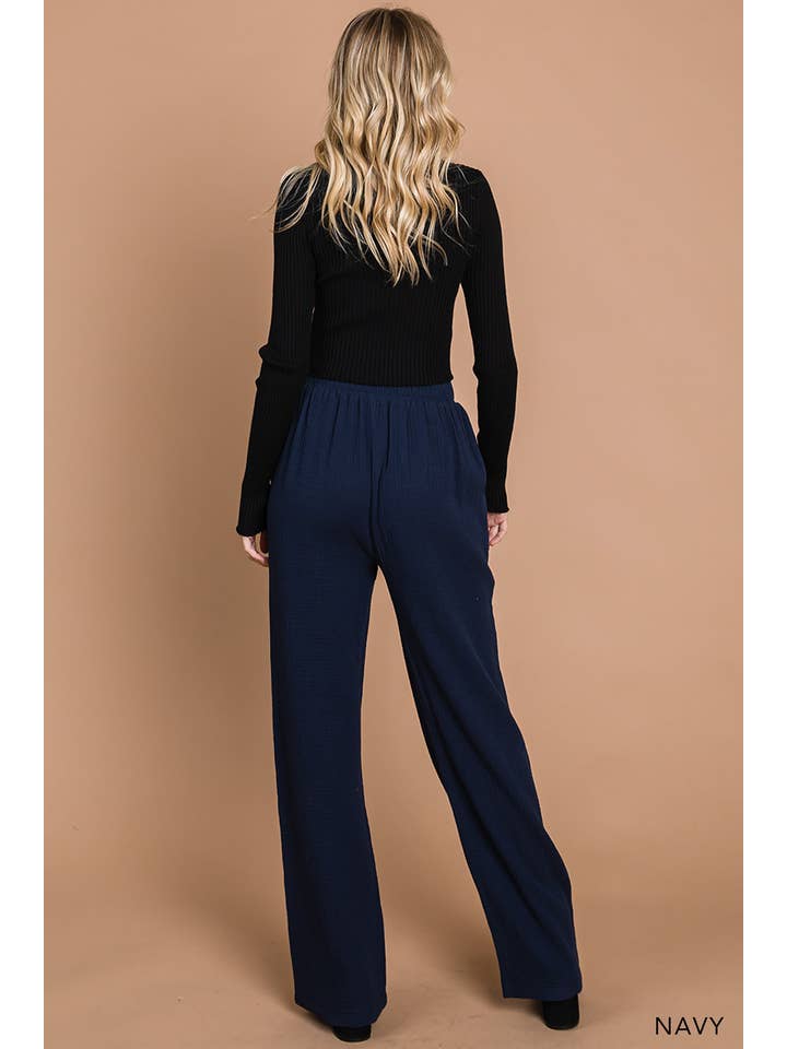 Cotton Bleu - Wholesale Pants - Women's - 80966W - Women's Cotton Gauze Wide Leg Pants12