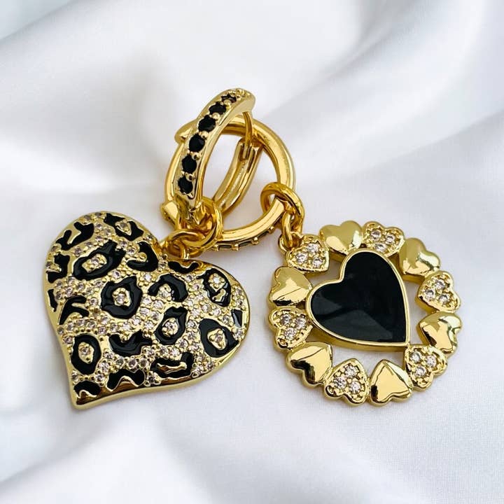 Safari Love hoop earrings for wholesale by Huracan