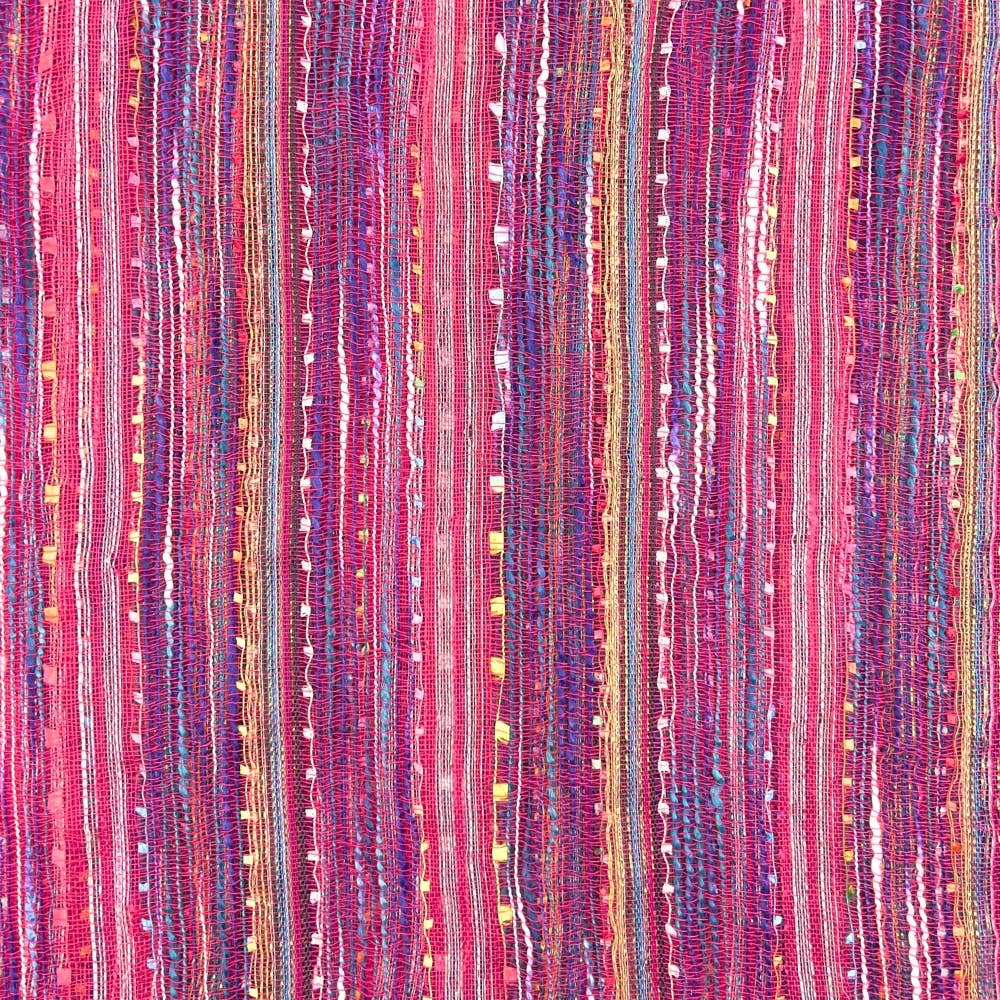 Humble Hilo – wholesale Scarf – Women's – Humble Hilo Multicolored Thread Artisan Scarf163