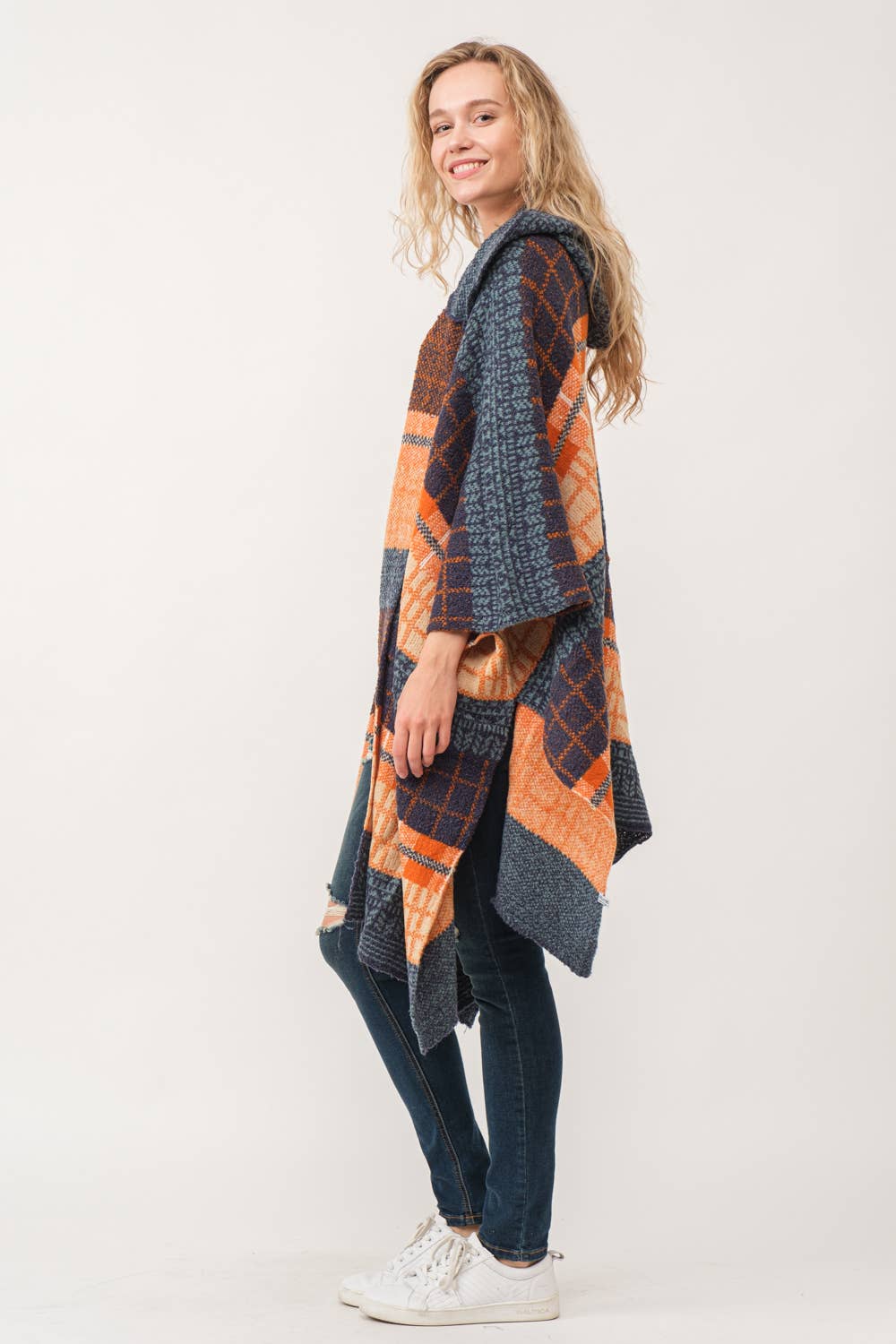 Raj Trading & Imports (USA) Inc. – wholesale Poncho – Women's – Hailey Hooded Ruana9