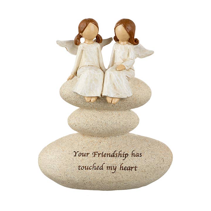 Angel Friends On Stone for wholesale by Heaven Sends