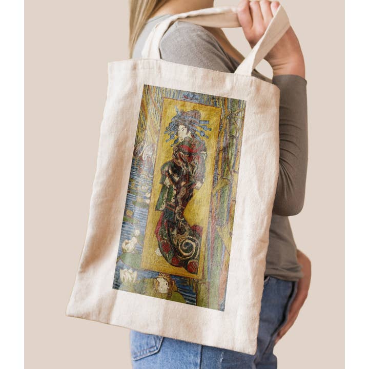 TRAAGOODS.COM - Wholesale Tote Bag - Women's - Canvas bag - Vincent van Gogh, Courtesan (after Eisen), 18871