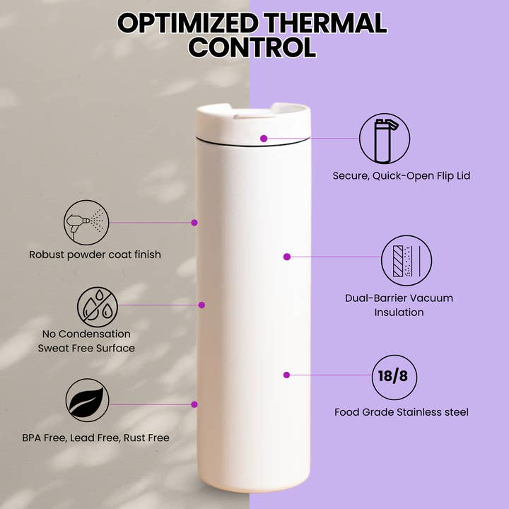 LAMOSE - Wholesale Insulated mug/tumbler - Custom Engraved Business Logo Skinny Coffee Tumbler4