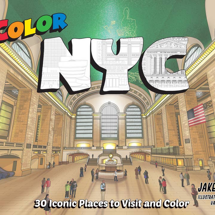 Color Our Town - Wholesale Coloring Book - Kids & Baby - Color NYC coloring book