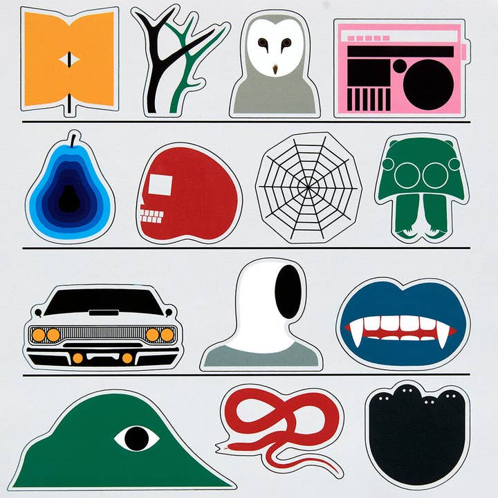 Fragments sélectionnés : Medium de Julian Montague - Feuille de 14 pour la vente par Apply Stickers