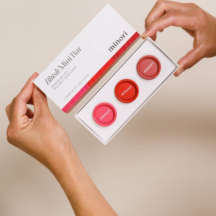 Minori - Wholesale Blush - Blush Mini Bar - Travel Size Gift Set
