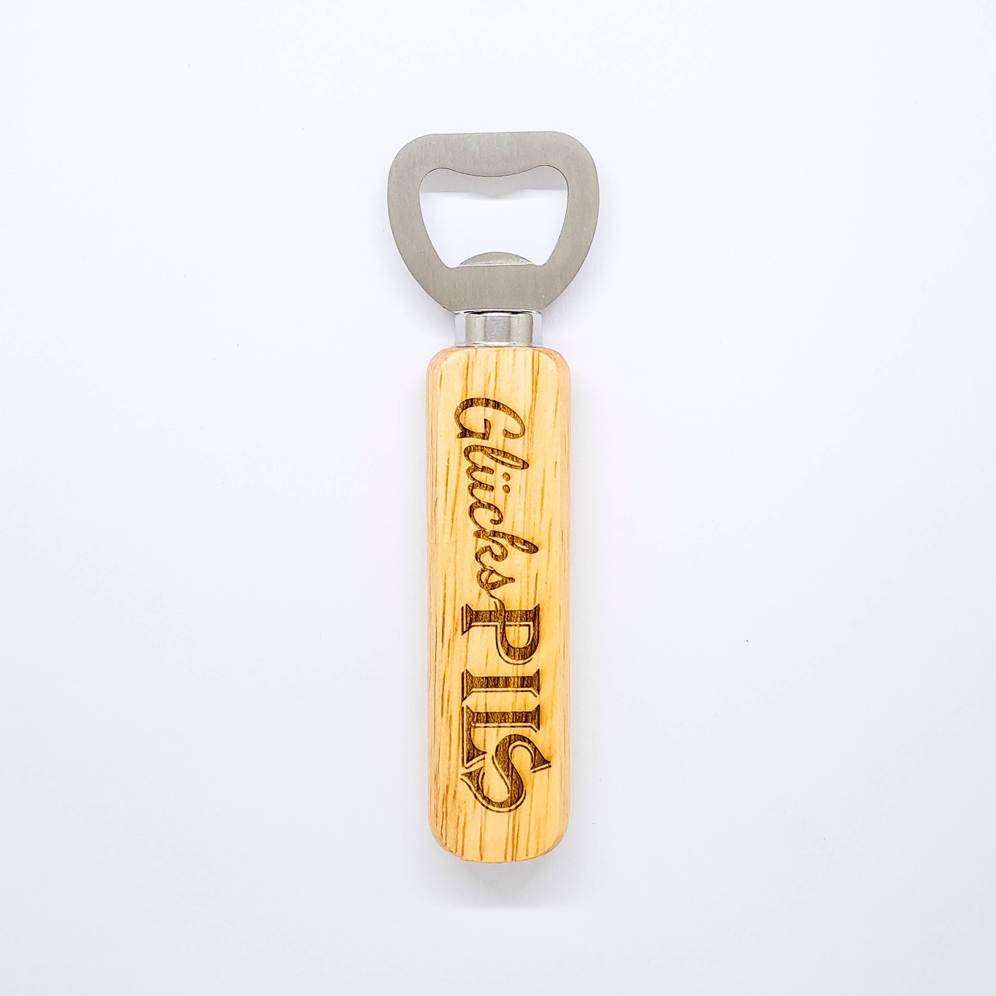 RADULY - Wholesale Bottle/Wine Opener - Display Bottle Opener Beech Wood VE404