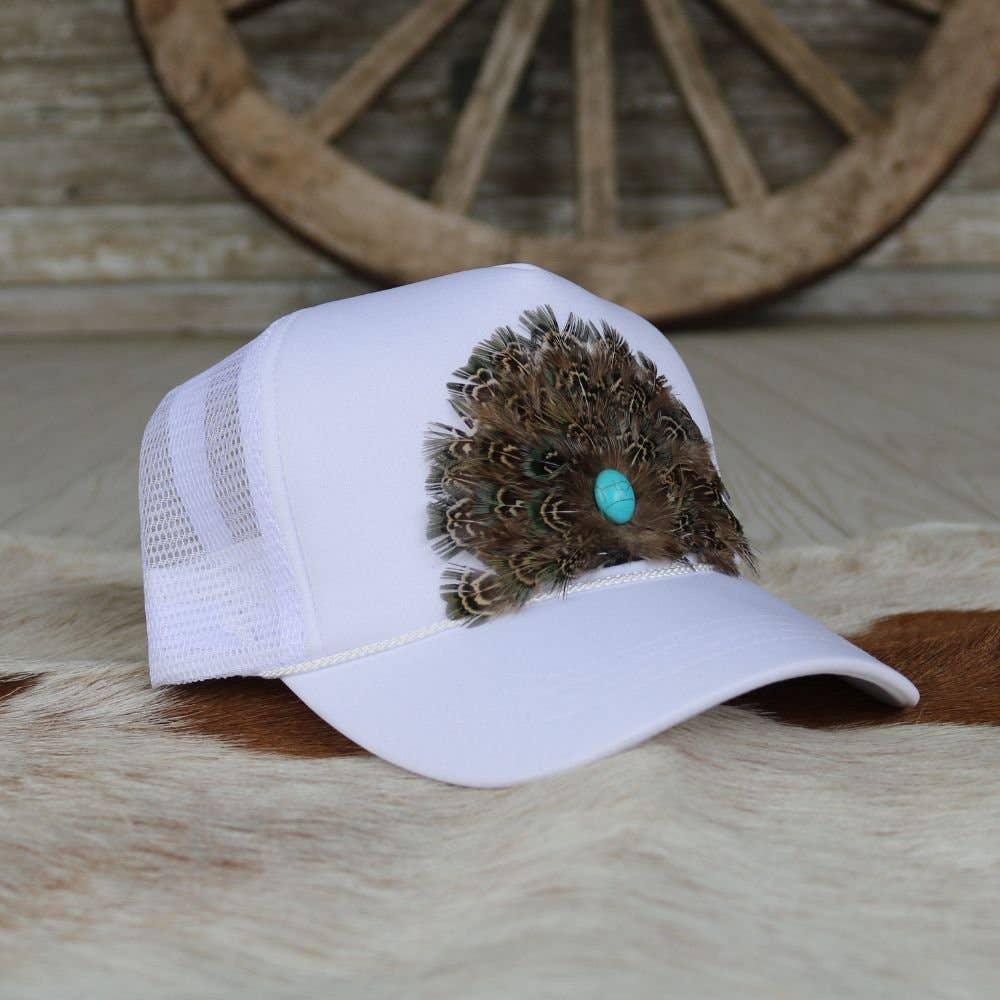 Willow Lane Hat Co. - Wholesale Trucker Hat - Women's - Feathered Trucker Caps15