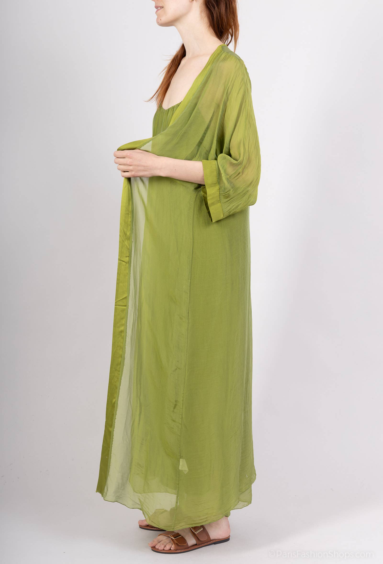 Shyloh - Wholesale Jacket - Women's - Long silk jacket 134120