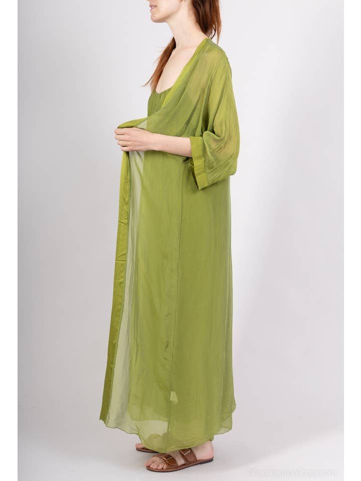 Shyloh - Wholesale Jacket - Women's - Long silk jacket 13412