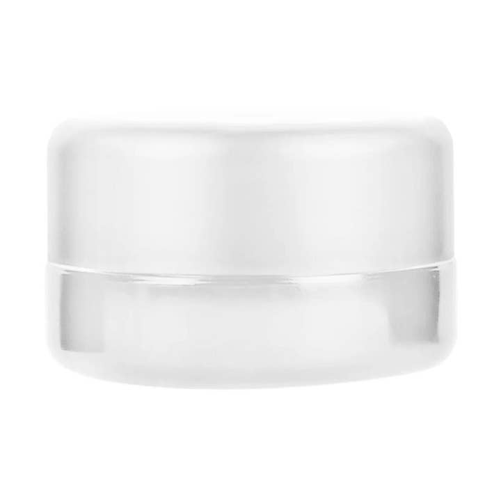 9ml Child Resistant White Glass Jar With White Cap - 2 Gram for wholesale by Human Objects®
