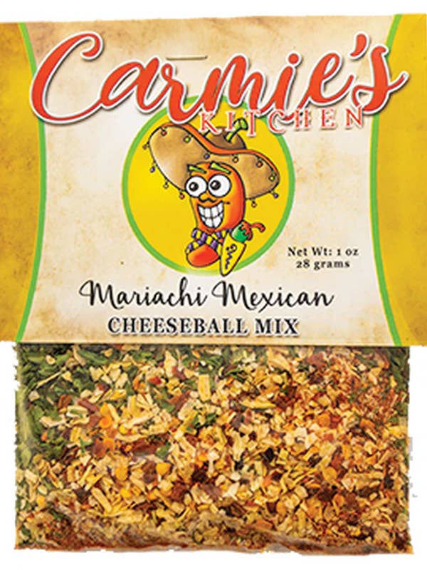 Mariachi Mexican Appetizer Cheeseball for wholesale by Carmie's Kitchen