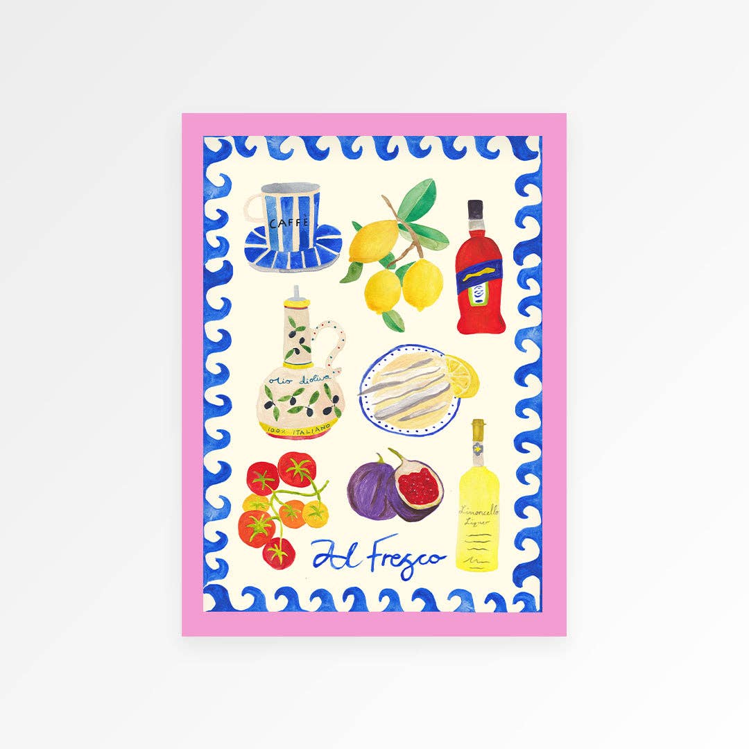 Proper Good - Wholesale Art Print - Alfresco Hand Painted Print7