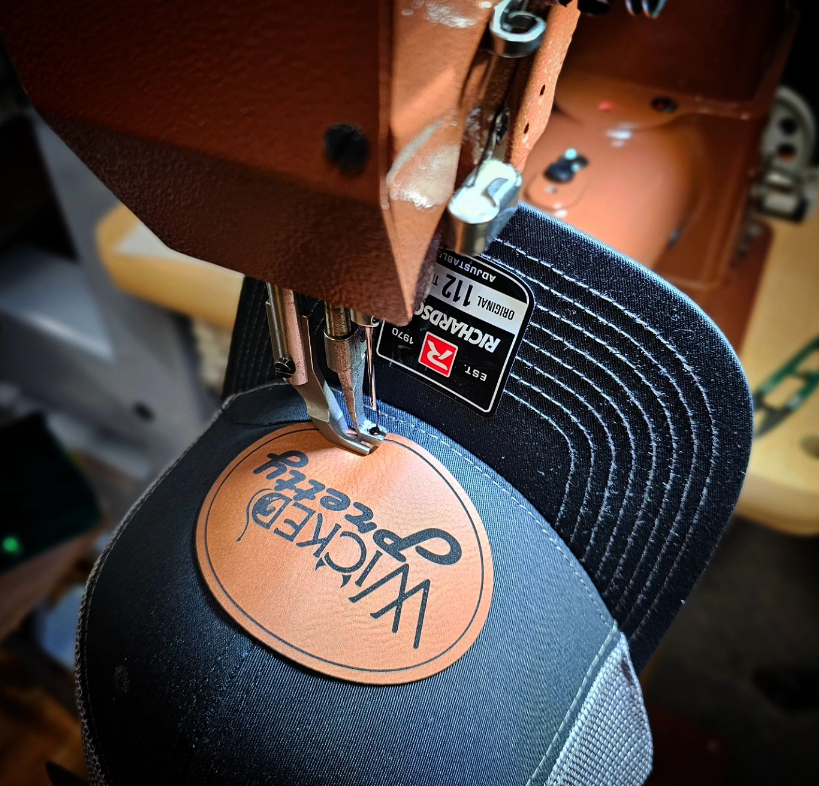 Mad River - Wholesale Trucker Hat - Unisex - Richardson 112 Trucker Hat w/ Custom Oval Leatherette Patch6