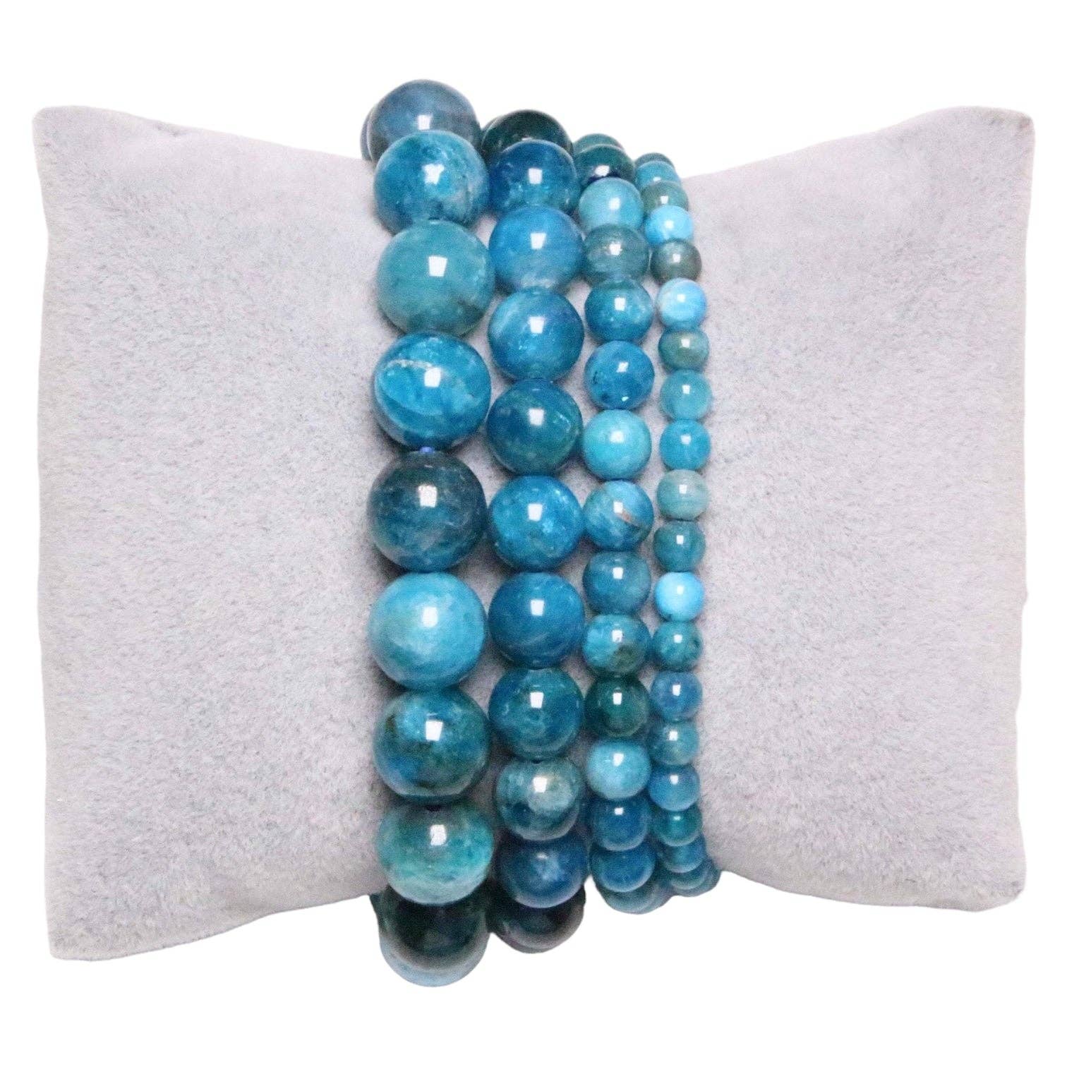 Foliesbijoux - Wholesale Beaded Bracelet - A+ multicolor blue apatite bracelet0