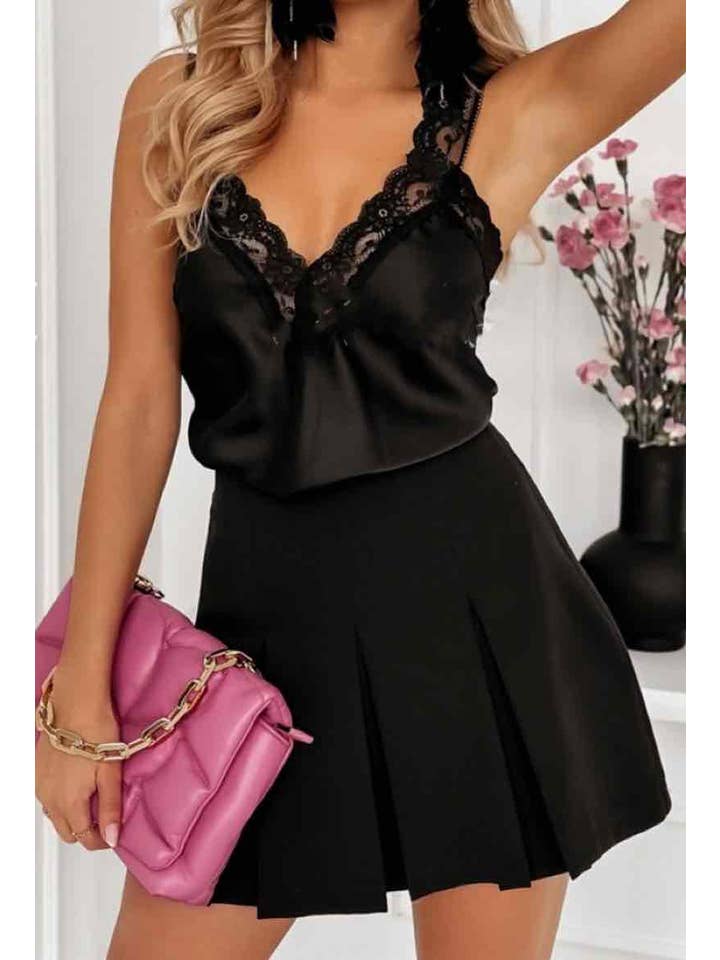 ESTEE BROWN - Wholesale Blouse - Women's - Lace tank top - 2128
