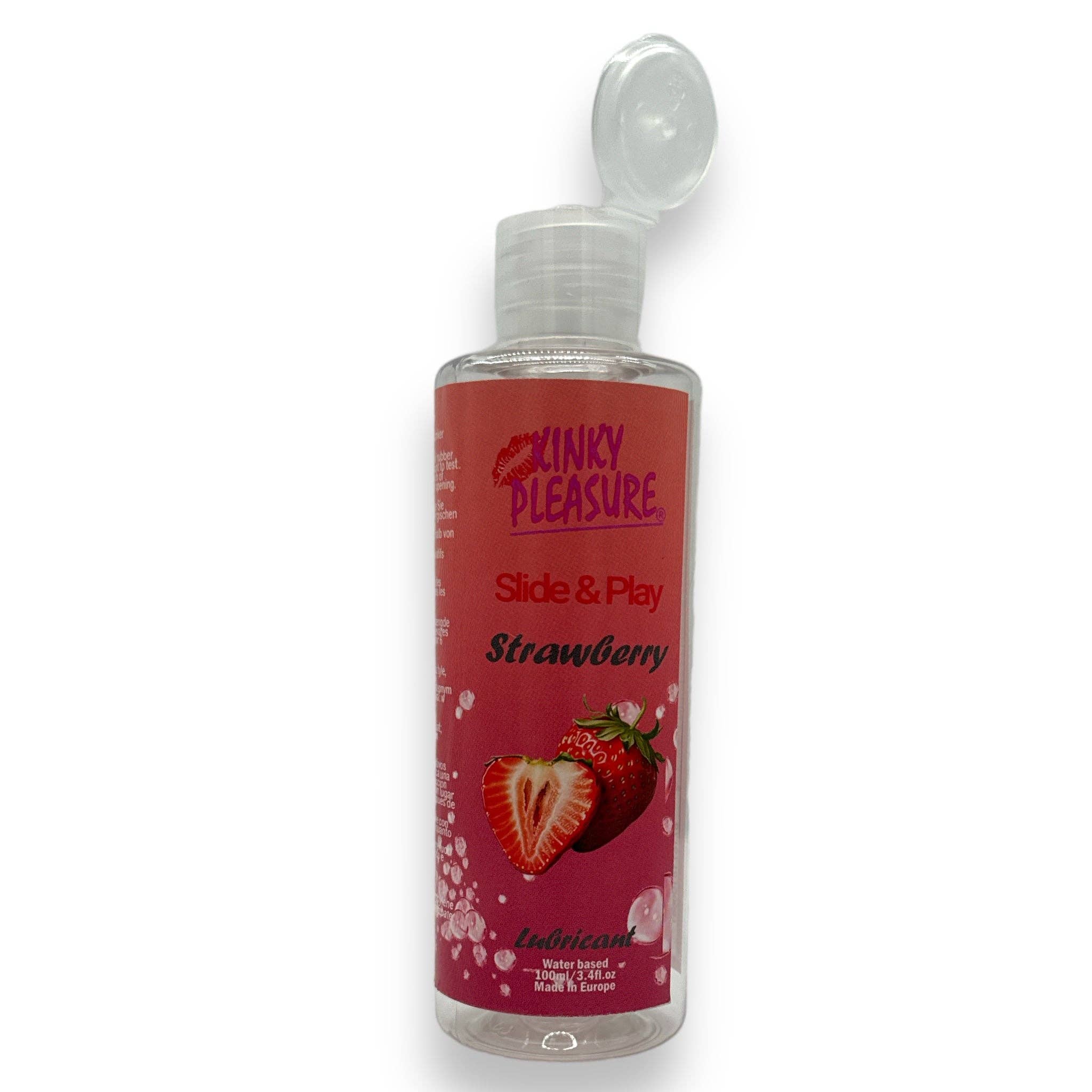 Kinky Pleasure - Wholesale Personal Lubricant - Kinky Pleasure - KPD004 - Intimate Strawberry Lubricant - 100ml3