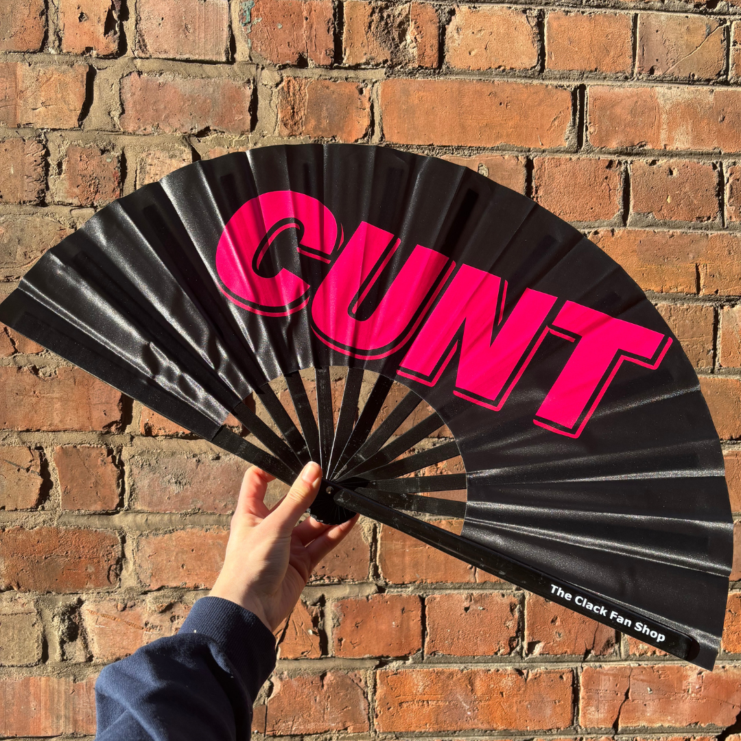 You Betta Merch – Engroshandel Tilbehør til foldbar ventilator – Lyserød Fisse Fan1