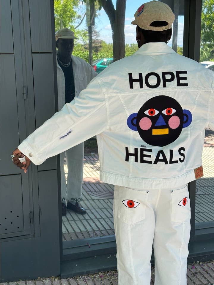 NWHR - Wholesale Denim jacket – Men's - Hope Heals Jacket1