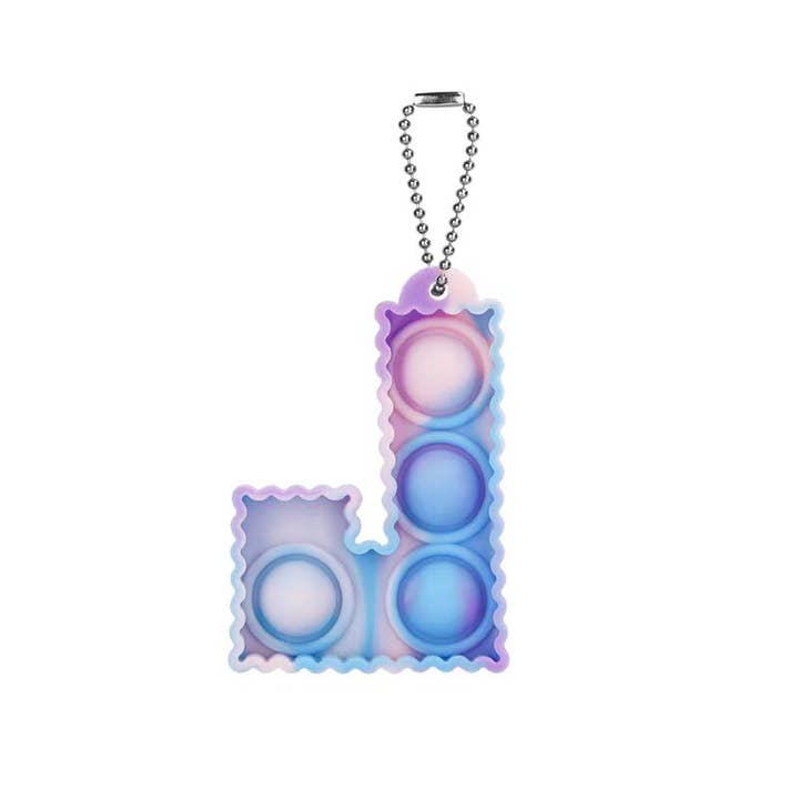 Fidget Toys Plus – wholesale Keychain – Unisex – Letter Keychain Popper20