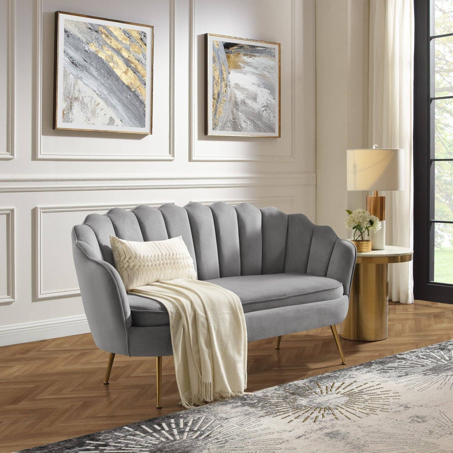 Inspired home - Vente Canapés - Causeuse Abbigal14