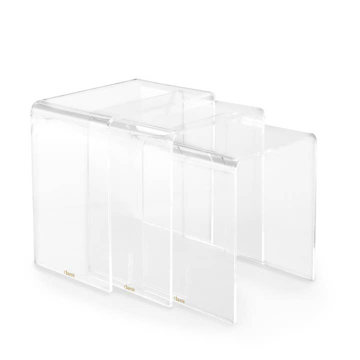 Huang Acrylic - Wholesale Coffee Table - Clarté Acrylic Nesting Tables (Set of 3)