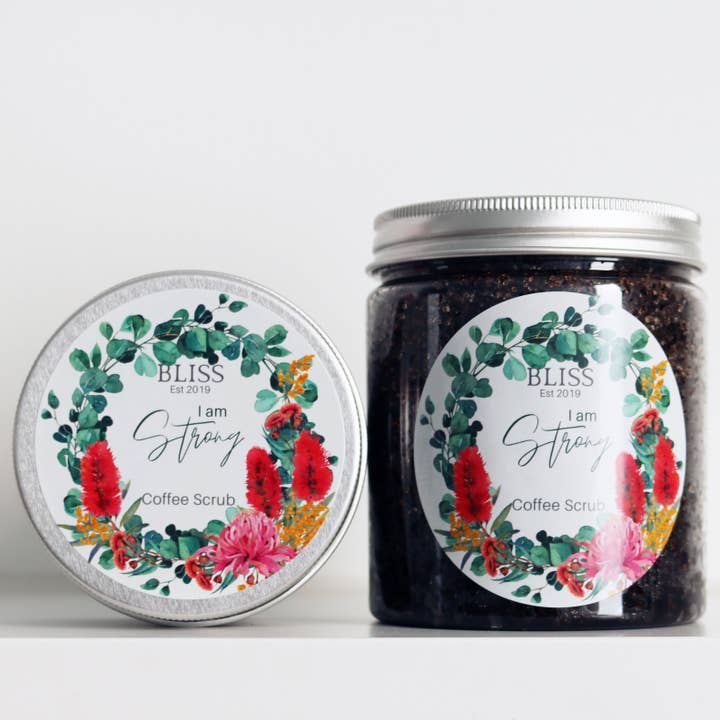 BLISS by Waddell & Co – wholesale Kroppsskrubb/Exfoliant – Coffee Scrub - Jag är stark2