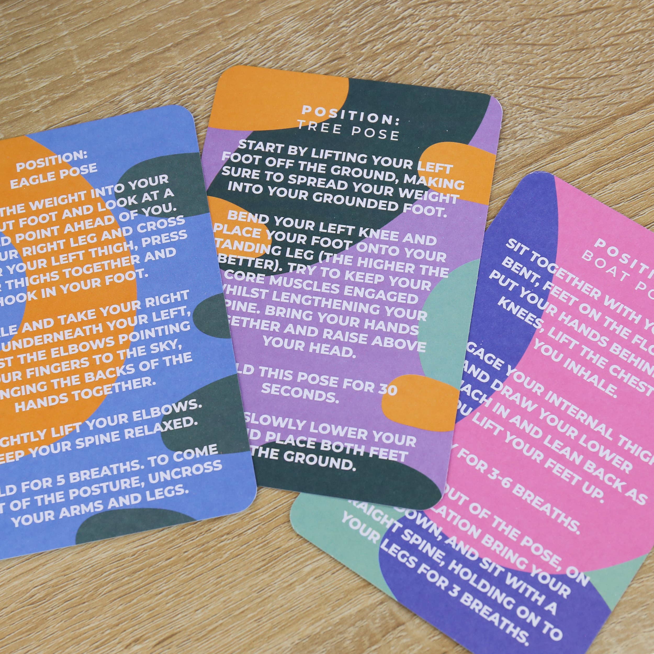 Gift Republic - Wholesale Card Game - Calming Yoga - Weekly Wellness Cards5