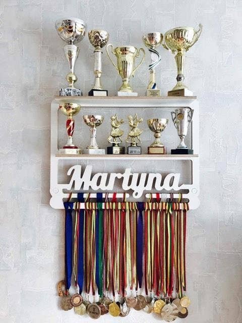 Medal display, Medal hanger, Gift for him for wholesale by Woodinout