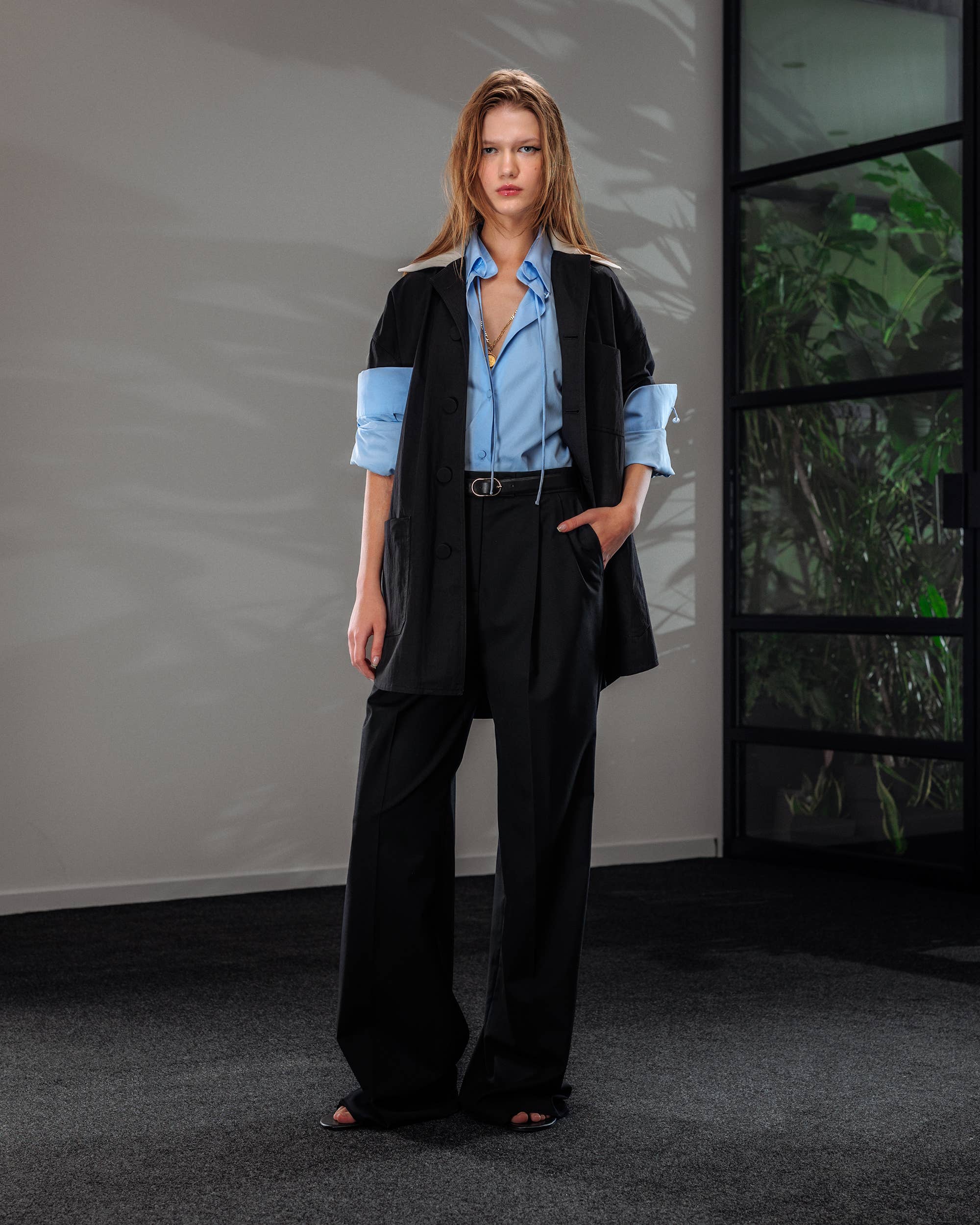 A  LINE - Wholesale Jacket - Women's - Cotton-blend utility jacket2