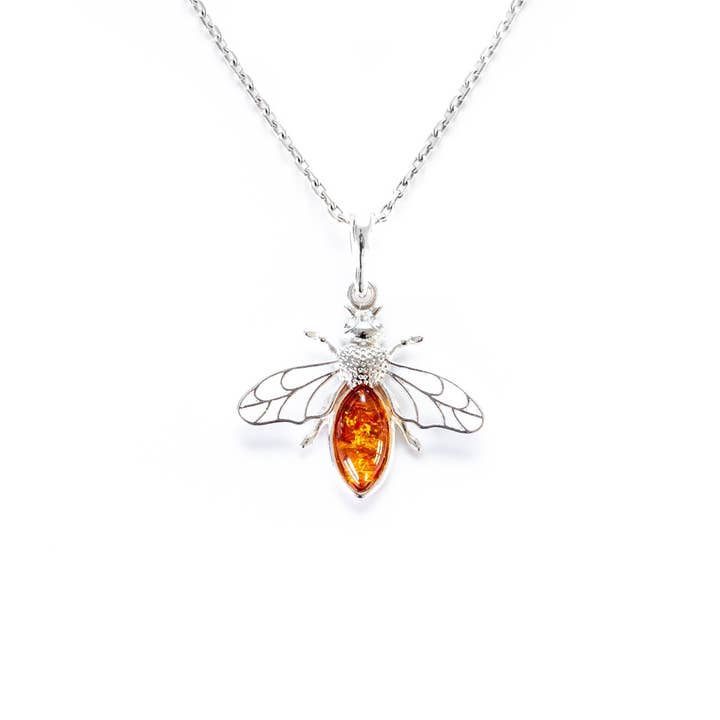 Collana con ape ambra per la vendita all'ingrosso da parte di Baltic Beauty