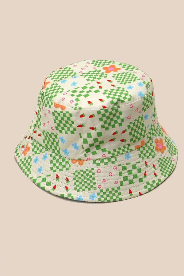 JOSSLYN by wall to wall - Wholesale Bucket Hat - Women's - FLORAL BUCKET HAT | 40HW7171