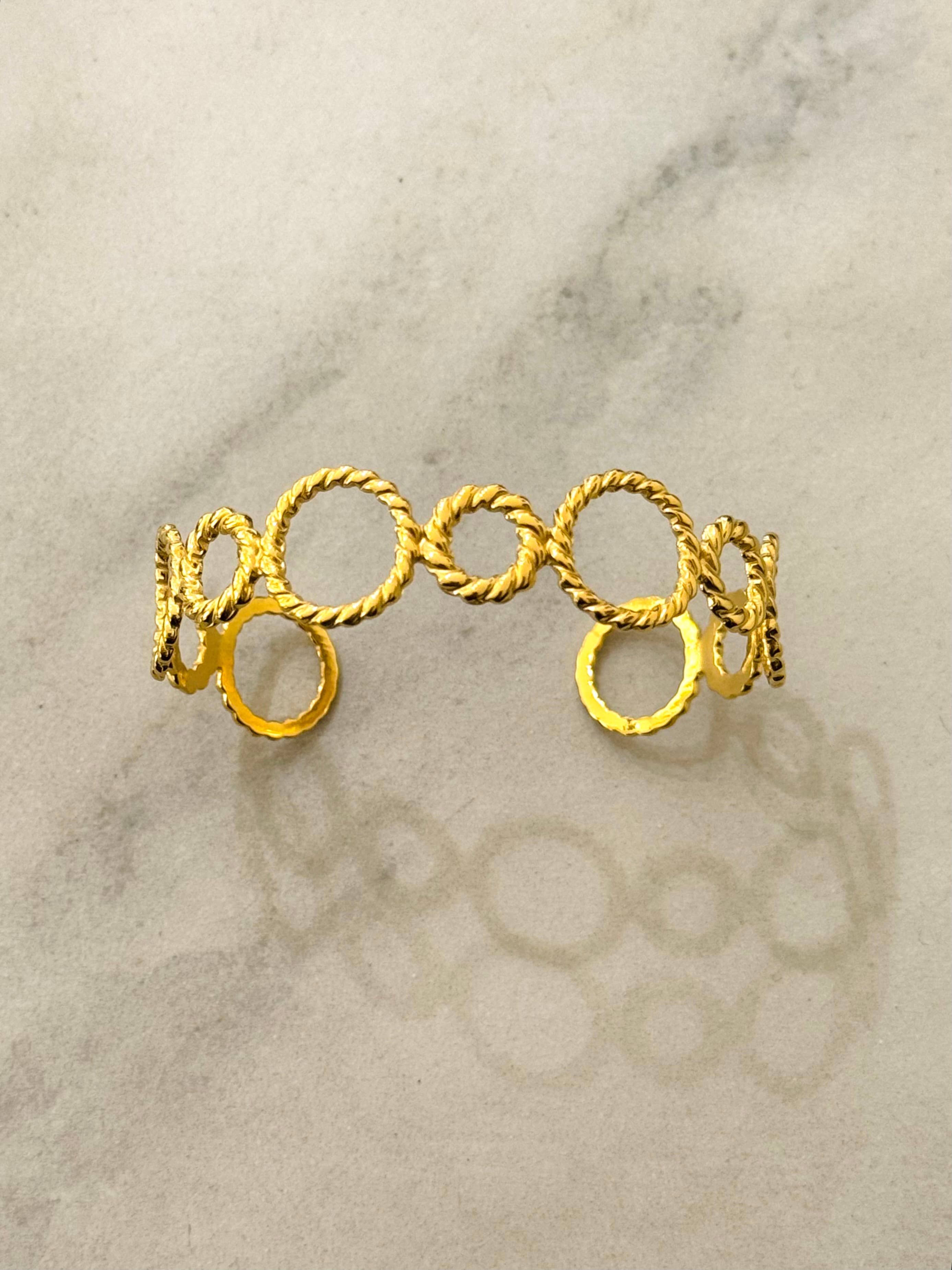 Cassette Barcelona – Großhandel Armreif – Blasen Edelstahl Armreif Armband1